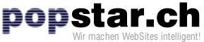 popstar.ch - WebSites Webdesign Zug Luzern Schweiz